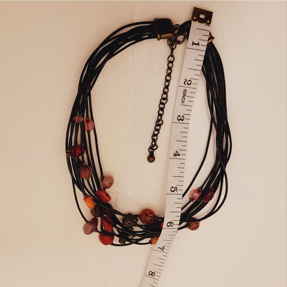 Chico's Beaded Multi-Strand Necklace. - Picture 10 of 10